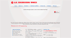Desktop Screenshot of abengineering.co.in